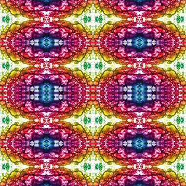 Kusursuz desen. Kusursuz bir doku. Soyut sonsuz desen. kaleydoskop