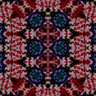 Kusursuz desen. Kusursuz bir doku. Soyut sonsuz desen. kaleydoskop