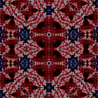 Kusursuz desen. Kusursuz bir doku. Soyut sonsuz desen. kaleydoskop