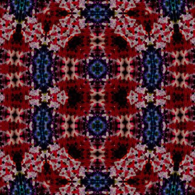 Kusursuz desen. Kusursuz bir doku. Soyut sonsuz desen. kaleydoskop