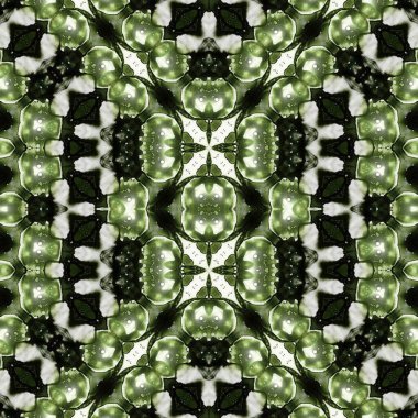 Kusursuz desen. Kusursuz bir doku. Soyut sonsuz desen. kaleydoskop