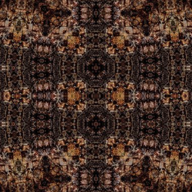 Kusursuz desen. Kusursuz bir doku. Soyut sonsuz desen. kaleydoskop