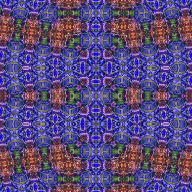 Kusursuz desen. Kusursuz bir doku. Soyut sonsuz desen. kaleydoskop