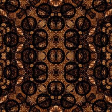 Kusursuz desen. Kusursuz bir doku. Soyut sonsuz desen. kaleydoskop