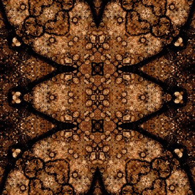 Kusursuz desen. Kusursuz bir doku. Soyut sonsuz desen. kaleydoskop