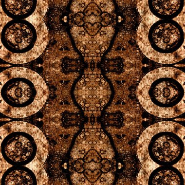 Kusursuz desen. Kusursuz bir doku. Soyut sonsuz desen. kaleydoskop