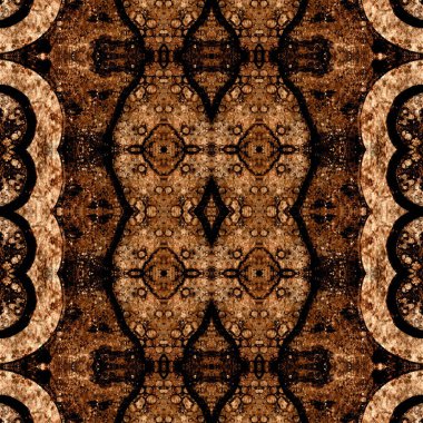 Kusursuz desen. Kusursuz bir doku. Soyut sonsuz desen. kaleydoskop