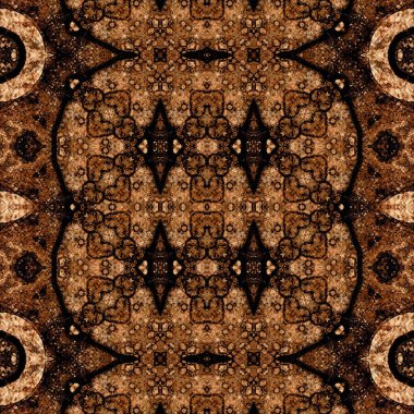 Kusursuz desen. Kusursuz bir doku. Soyut sonsuz desen. kaleydoskop