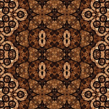 Kusursuz desen. Kusursuz bir doku. Soyut sonsuz desen. kaleydoskop