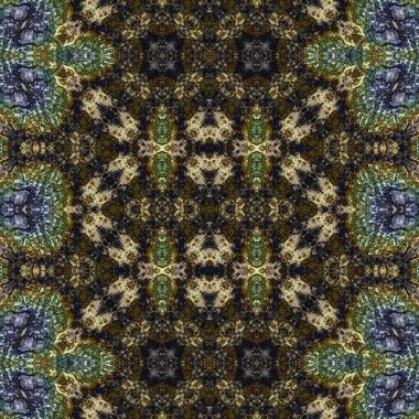 Kusursuz desen. Kusursuz bir doku. Soyut sonsuz desen. kaleydoskop