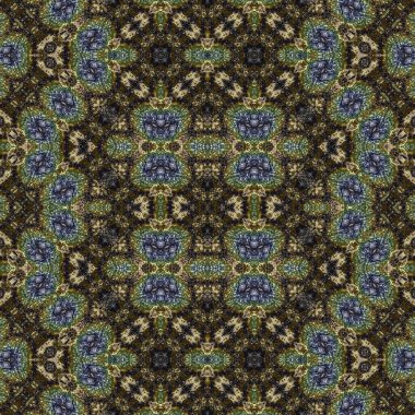 Kusursuz desen. Kusursuz bir doku. Soyut sonsuz desen. kaleydoskop