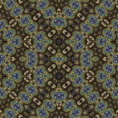 Kusursuz desen. Kusursuz bir doku. Soyut sonsuz desen. kaleydoskop