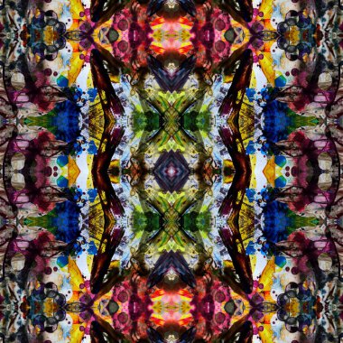 Kusursuz desen. Kusursuz bir doku. Soyut sonsuz desen. kaleydoskop