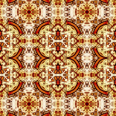 Kusursuz desen. Kusursuz bir doku. Soyut sonsuz desen. kaleydoskop