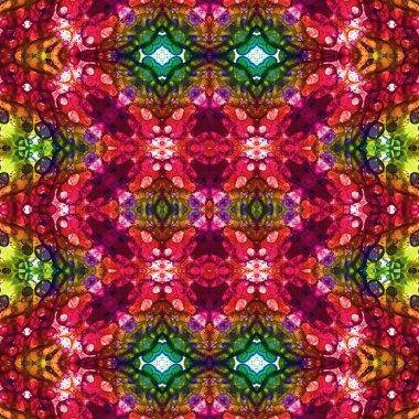 Kusursuz desen. Kusursuz bir doku. Soyut sonsuz desen. kaleydoskop