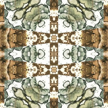 Kusursuz desen. Kusursuz bir doku. Soyut sonsuz desen. kaleydoskop