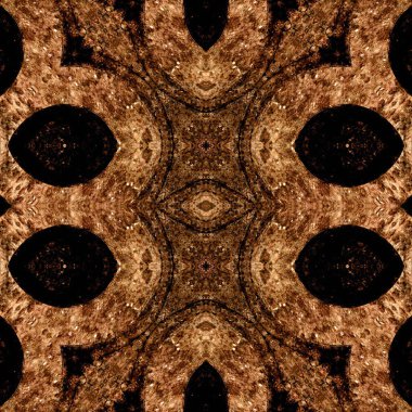 Kusursuz desen. Kusursuz bir doku. Soyut sonsuz desen. kaleydoskop