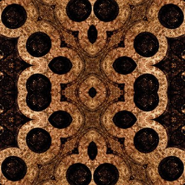 Kusursuz desen. Kusursuz bir doku. Soyut sonsuz desen. kaleydoskop