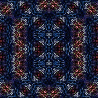 Kusursuz desen. Kusursuz bir doku. Soyut sonsuz desen. kaleydoskop