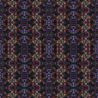 Kusursuz retro desen. Kusursuz sanat dokusu. Örülmüş halı