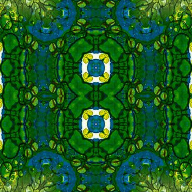 Kusursuz desen. Kusursuz bir doku. Soyut sonsuz desen. kaleydoskop