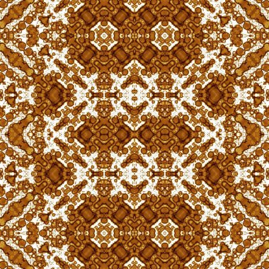 Kusursuz desen. Kusursuz bir doku. Soyut sonsuz desen. kaleydoskop