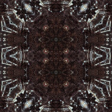 Kusursuz desen. Kusursuz bir doku. Soyut sonsuz desen. kaleydoskop