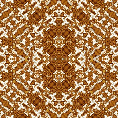 Kusursuz desen. Kusursuz bir doku. Soyut sonsuz desen. kaleydoskop