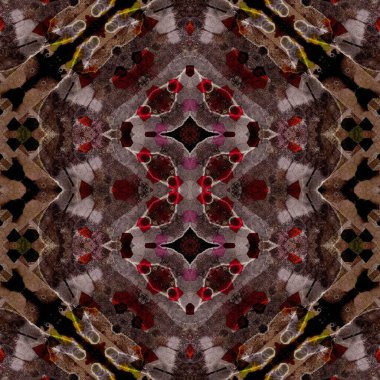 Kusursuz desen. Kusursuz bir doku. Soyut sonsuz desen. kaleydoskop