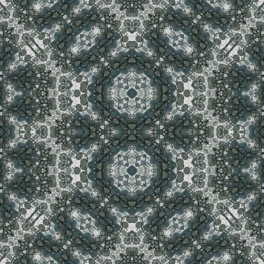 Kusursuz desen. Kusursuz bir doku. Soyut sonsuz desen. kaleydoskop