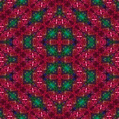 Kusursuz desen. Kusursuz bir doku. Soyut sonsuz desen. kaleydoskop