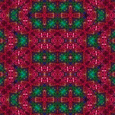 Kusursuz desen. Kusursuz bir doku. Soyut sonsuz desen. kaleydoskop