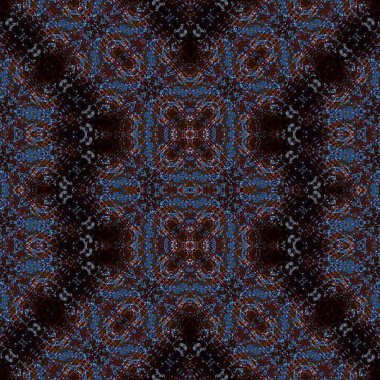 Kusursuz desen. Kusursuz bir doku. Soyut sonsuz desen. kaleydoskop