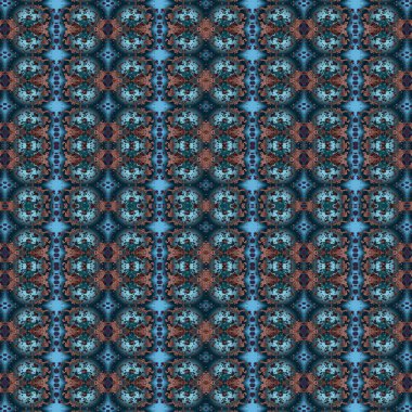 Kusursuz desen. Kusursuz bir doku. Soyut sonsuz desen. kaleydoskop