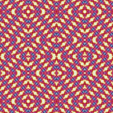 Kusursuz desen. Kusursuz bir doku. Soyut sonsuz desen. kaleydoskop