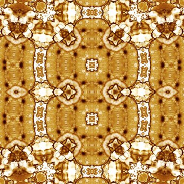 Kusursuz desen. Kusursuz bir doku. Soyut sonsuz desen. kaleydoskop