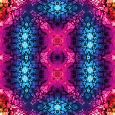 Kusursuz desen. Kusursuz bir doku. Soyut sonsuz desen. kaleydoskop