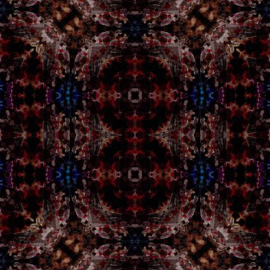 Kusursuz desen. Kusursuz bir doku. Soyut sonsuz desen. kaleydoskop