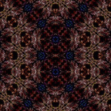 Kusursuz desen. Kusursuz bir doku. Soyut sonsuz desen. kaleydoskop