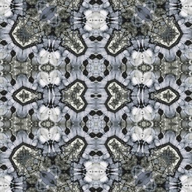 Kusursuz desen. Kusursuz bir doku. Soyut sonsuz desen. kaleydoskop