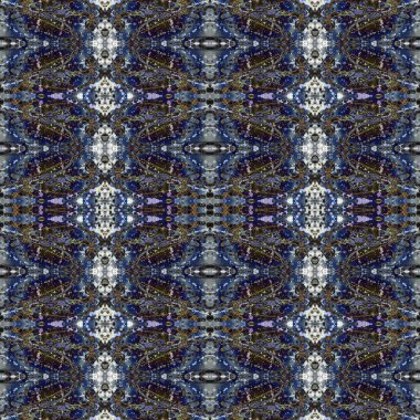 Kusursuz desen. Kusursuz bir doku. Soyut sonsuz desen. kaleydoskop