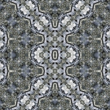 Kusursuz desen. Kusursuz bir doku. Soyut sonsuz desen. kaleydoskop