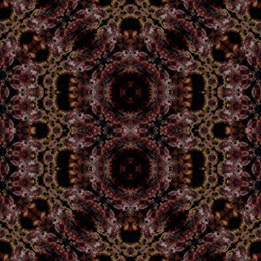 Kusursuz desen. Kusursuz bir doku. Soyut sonsuz desen. kaleydoskop