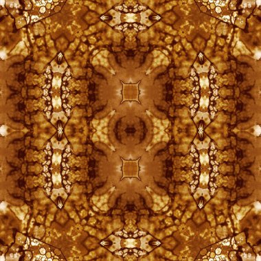 Kusursuz desen. Kusursuz bir doku. Soyut sonsuz desen. kaleydoskop