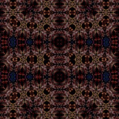 Kusursuz desen. Kusursuz bir doku. Soyut sonsuz desen. kaleydoskop