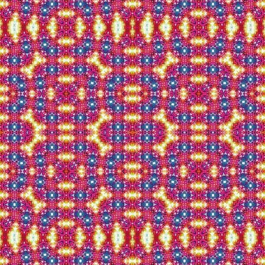 Kusursuz desen. Kusursuz bir doku. Soyut sonsuz desen. kaleydoskop