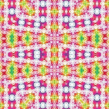 Kusursuz desen. Kusursuz bir doku. Soyut sonsuz desen. kaleydoskop