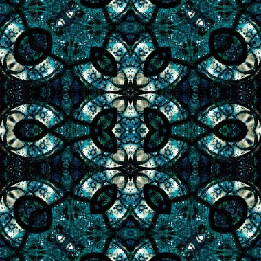 Kusursuz desen. Kusursuz bir doku. Soyut sonsuz desen. kaleydoskop