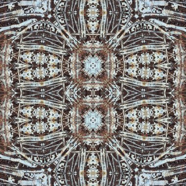 Kusursuz desen. Kusursuz bir doku. Soyut sonsuz desen. kaleydoskop