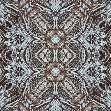 Kusursuz desen. Kusursuz bir doku. Soyut sonsuz desen. kaleydoskop